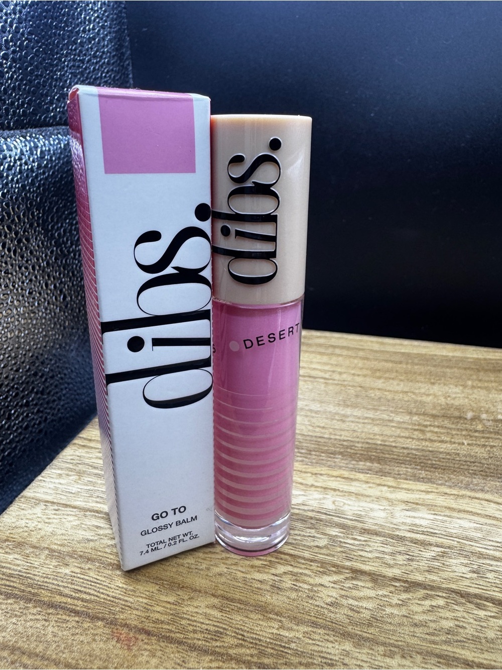 DIBS Beauty Go To Glossy Balm - Effortless Pink - Full Size - NIB